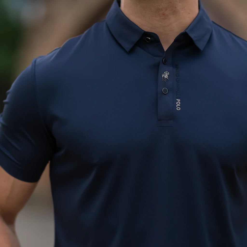 Polo Cavaliere de manga corta