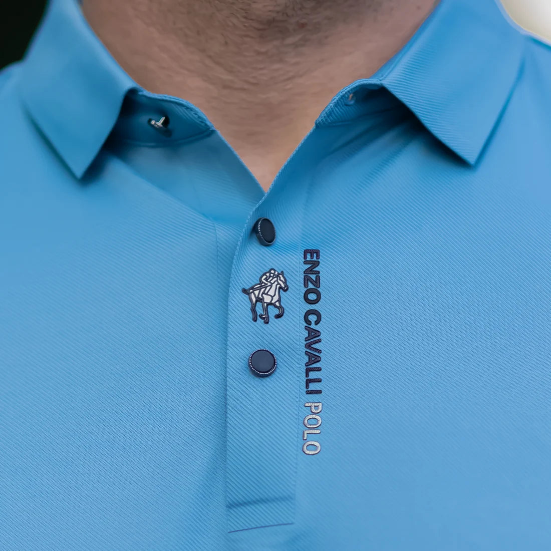 Polo Cavaliere de manga corta