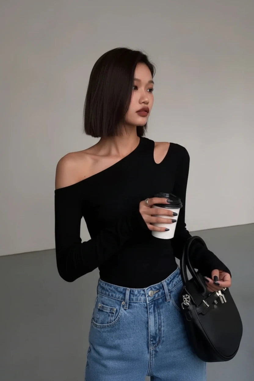Blusa con hombros al descubierto Lucia