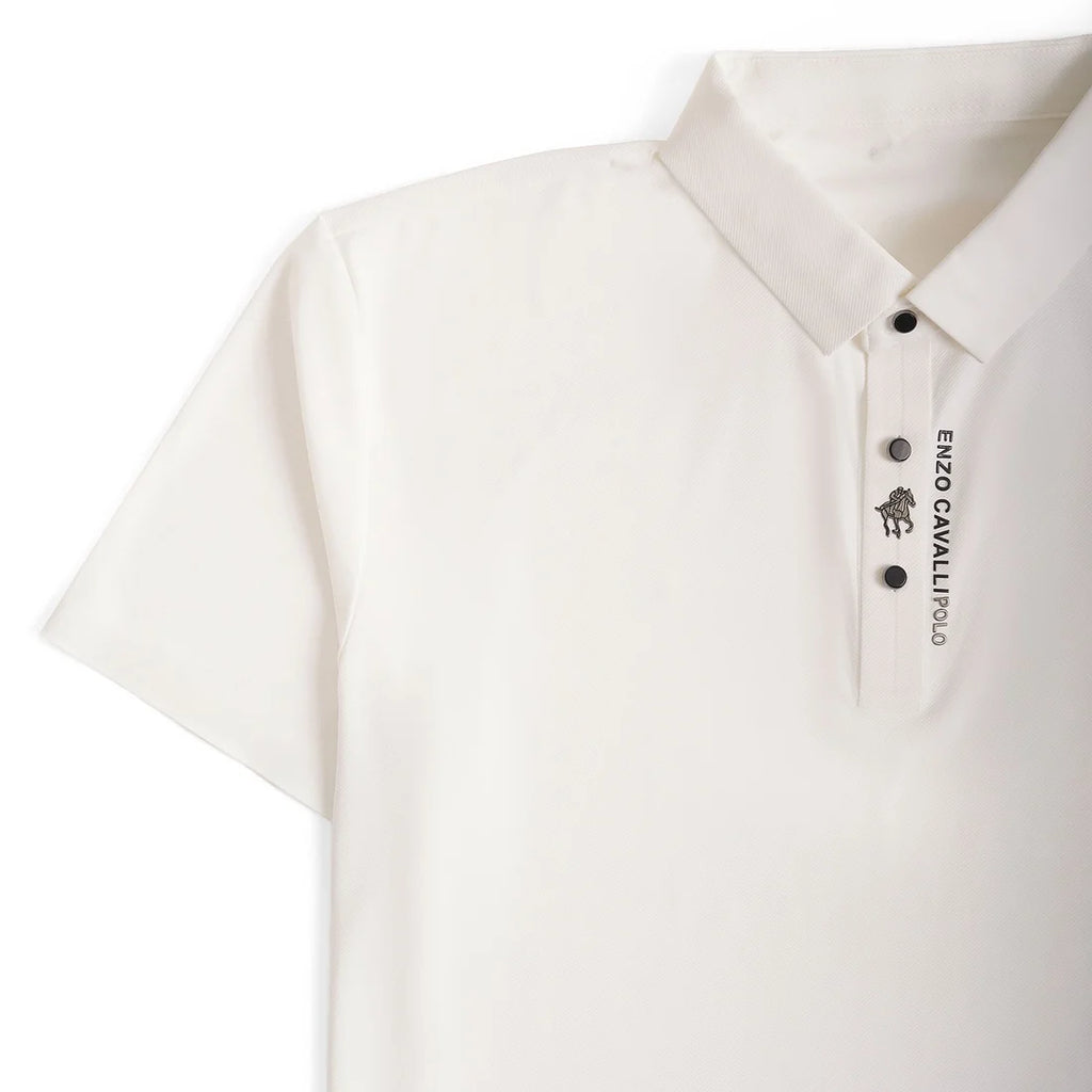 Polo Cavaliere de manga corta