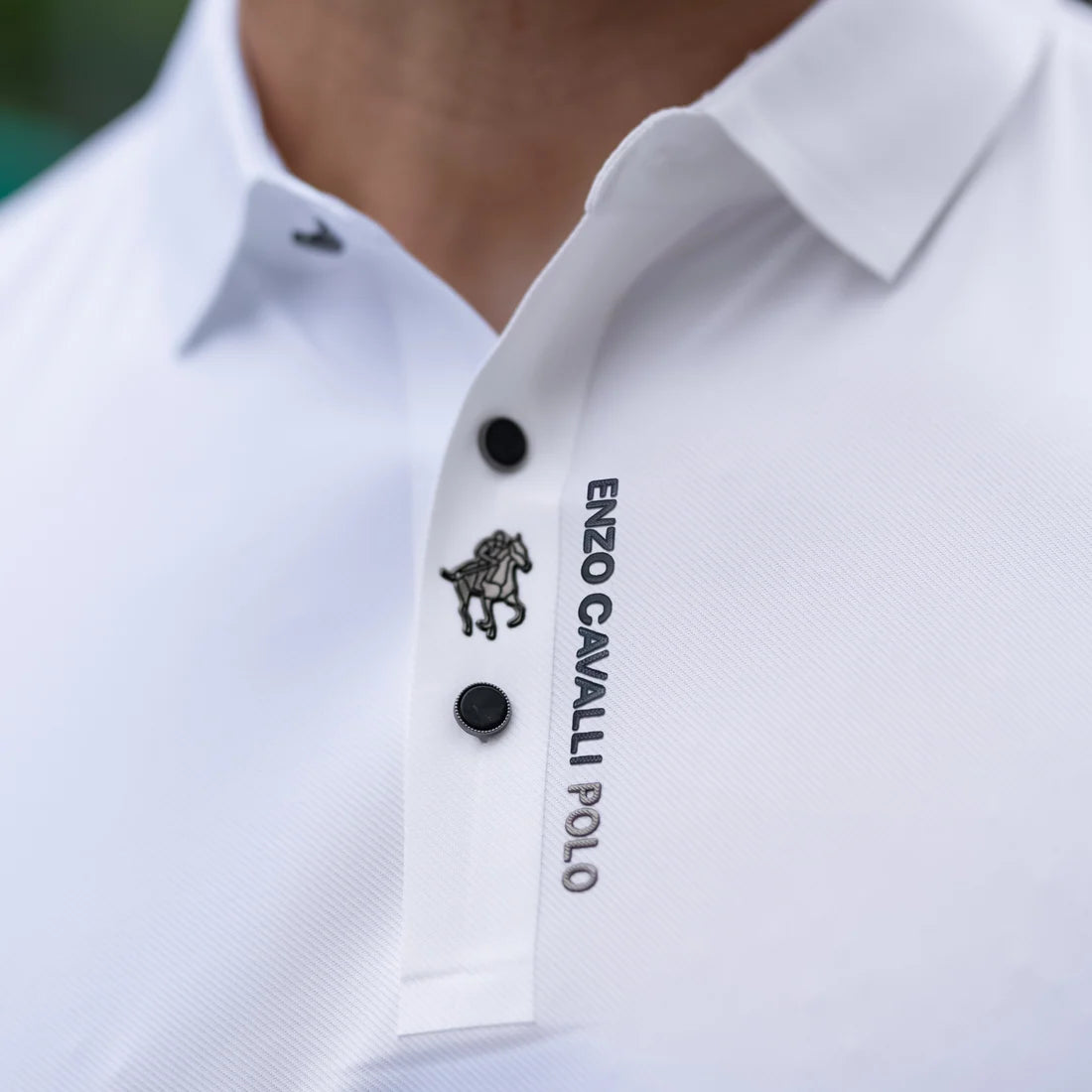 Polo Cavaliere de manga corta