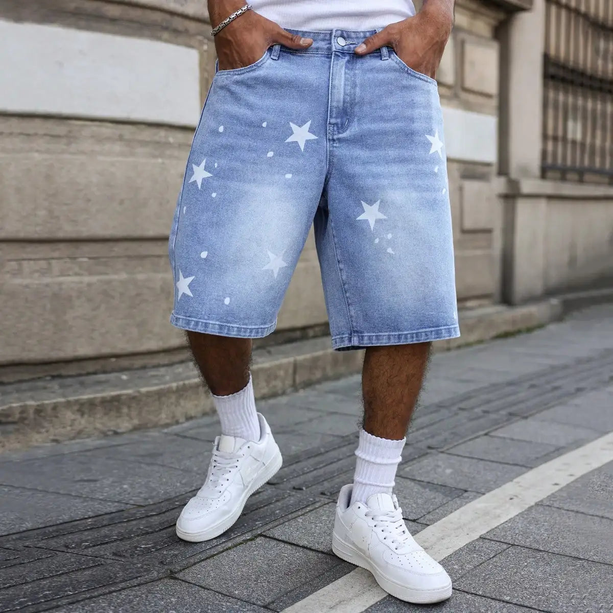 Shorts Carter Blue Star